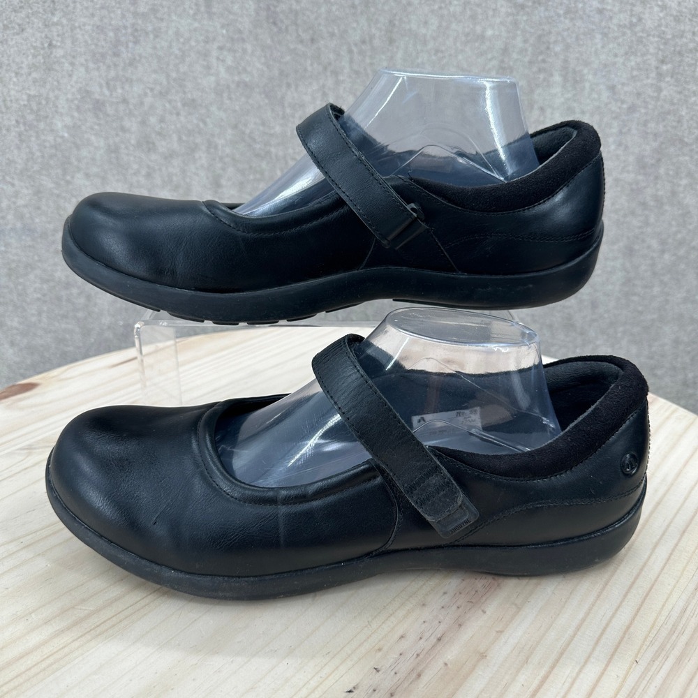 Anodyne No. 38 Mary Jane Shoes Womens 12W Black Leather Comfort Flats